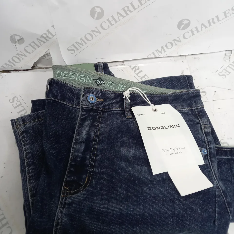 design rjeans fashion blue denim - size 34 