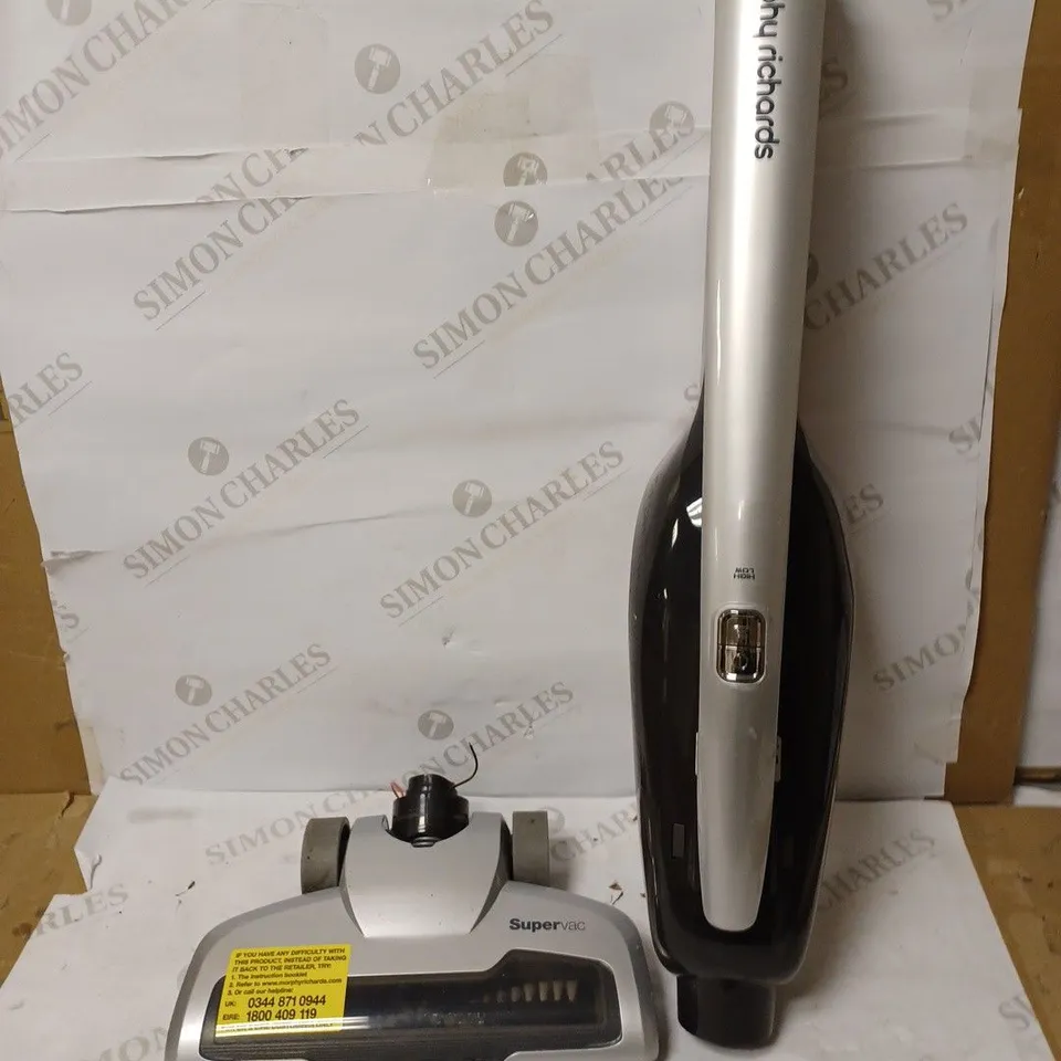 MORPHY RICHARDS SUPERVAC CORDLESS VACUUM CLEANER