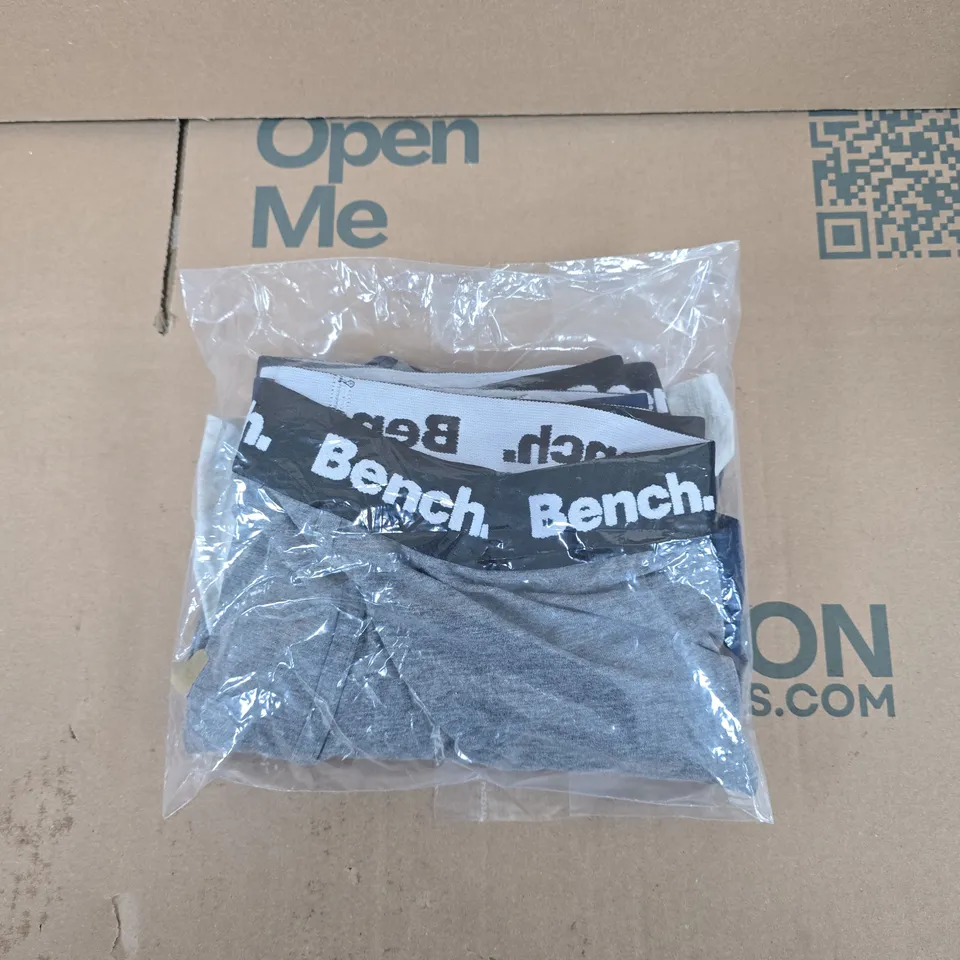 3 PACK OF BENCH ASSORTED MEN'S BOXERS - SIZE XXL