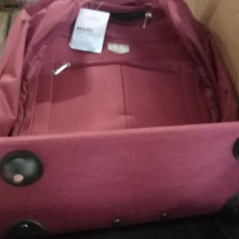 LUGG MARS SOFT CABIN BAG BURGUNDY