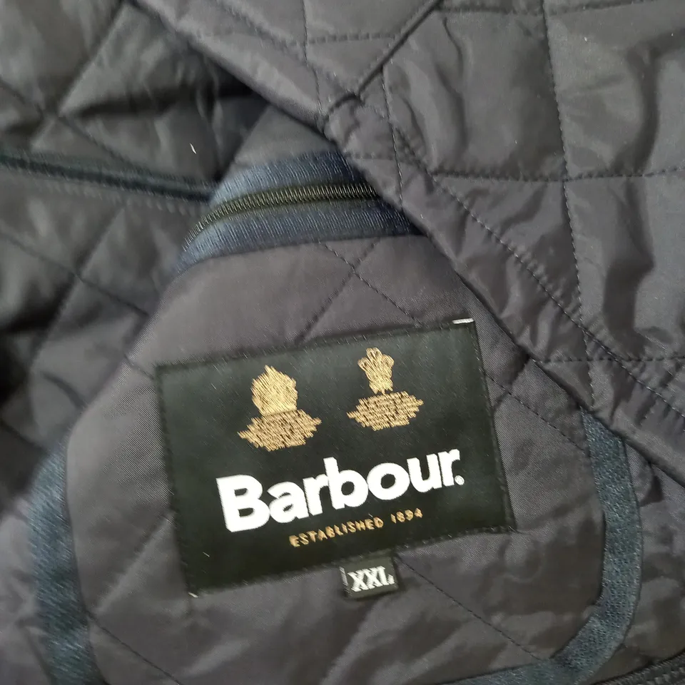 BARBOUR HERITAGE LIDDESDALE QUILTED COAT SIZE XXL