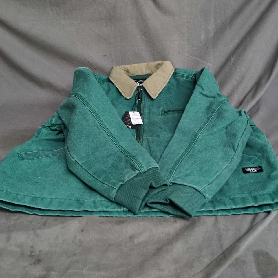 QUICKSILVER JACKET EQWJK03082 – MEN'S, SIZE S, GREEN