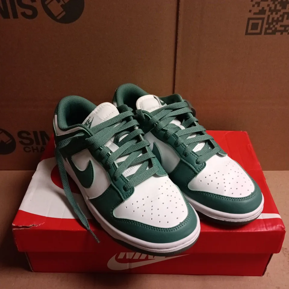 BOXED PAIR OF NIKE DUNK LOW NEXT NATURE TRAINERS - 6