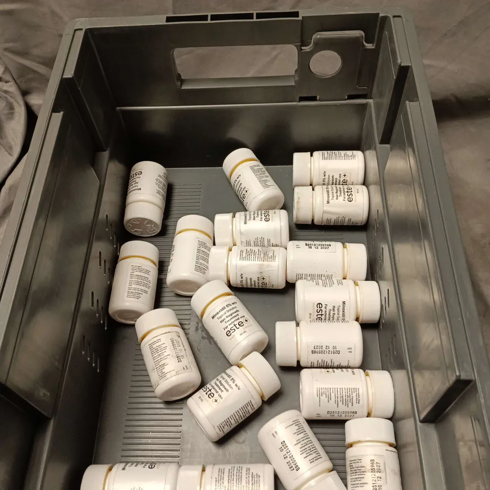 APPROXIMATELY 15 X ESTE MEDICAL GROUP MINOXIDIL 5% W/V TOPICAL SOLUTION HAIR REGROWTH TREATMENT