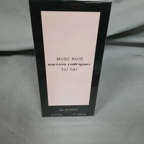 BOXED AND SEALED MUSC NOIR NARCISO RODRIGUEZ FOR HER EAU DE PARFUM 100ML