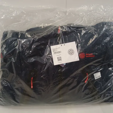 BRAND NEW BAGGED BRASS MONKEY UNISEX DIP COAT, BM00050 - NAVY// SIZE: L