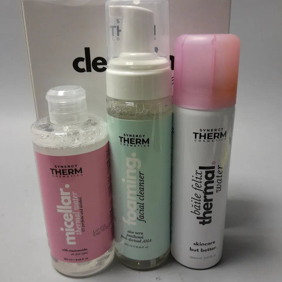 SYNERGY THERM COSMETICS 3-PIECE SET