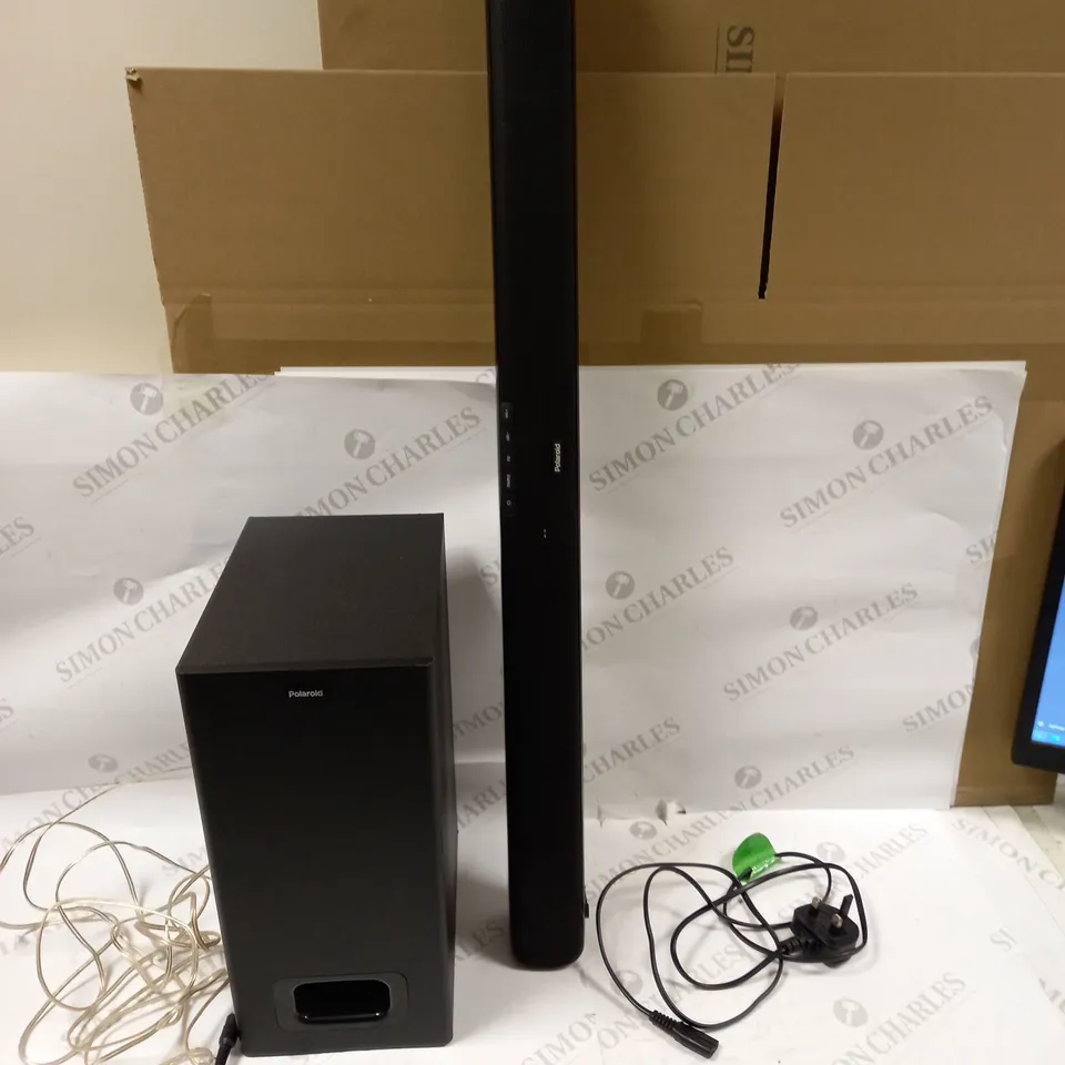 POLAROID BLUETOOTH SOUND BAR WITH SUBWOOFER