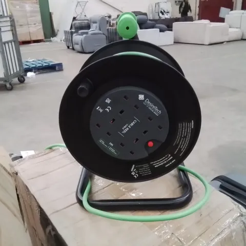 25M CABLE REEL WITH 4 SOCKETS 