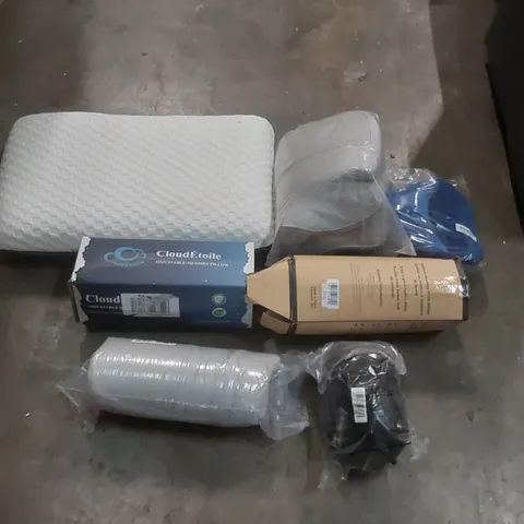 PALLET CONTAINING A VERY LARGE QUANTITY OF ASSORTED PILLOWS AND RELATED BEDDING/COMFORT PRODUCTS ECT