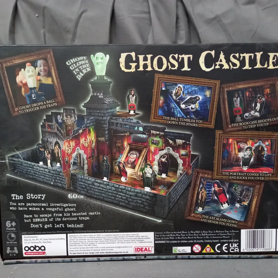 BOXED GHOST CASTLE BOARD GAME