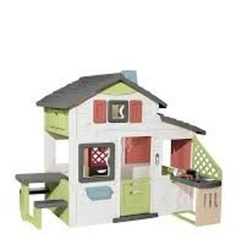 BOXED SMOBY LIFE FRIENDS HOUSE + KITCHEN  RRP £369.99