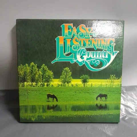 BOXED EASY LISTENING COUNTRY SET OF 8 VINYL 