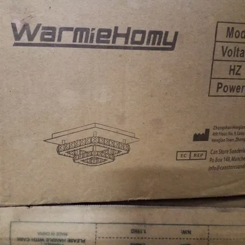 BOXED WARMIEHOMY CEILING LAMP - CHROME