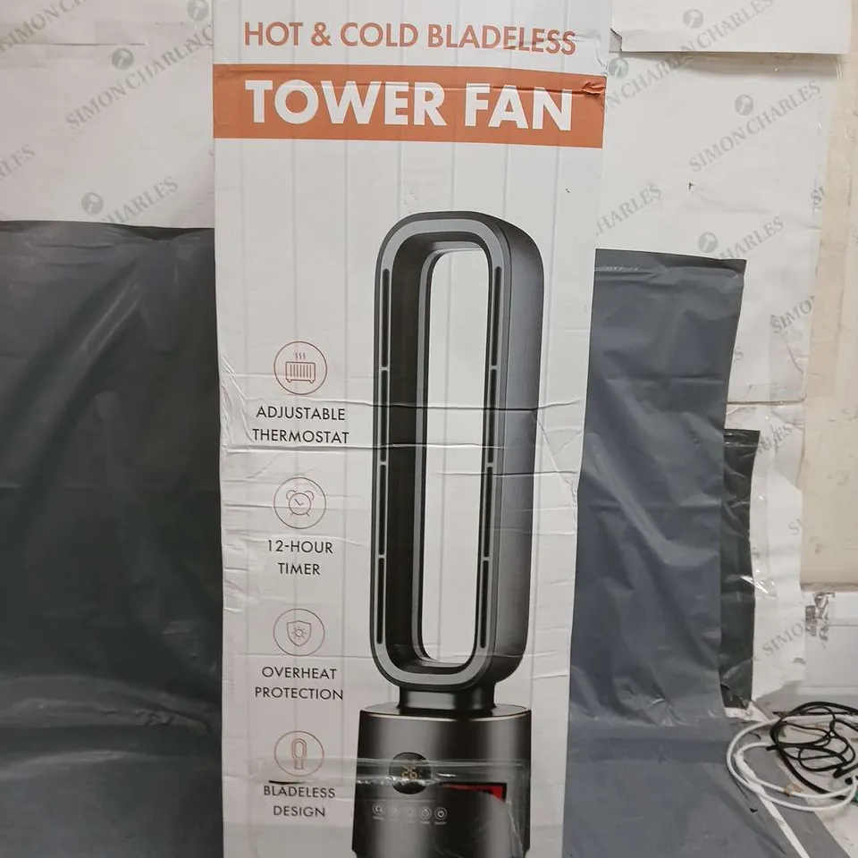 HOMESMART HOT AND COLD BLADELESS TOWER FAN