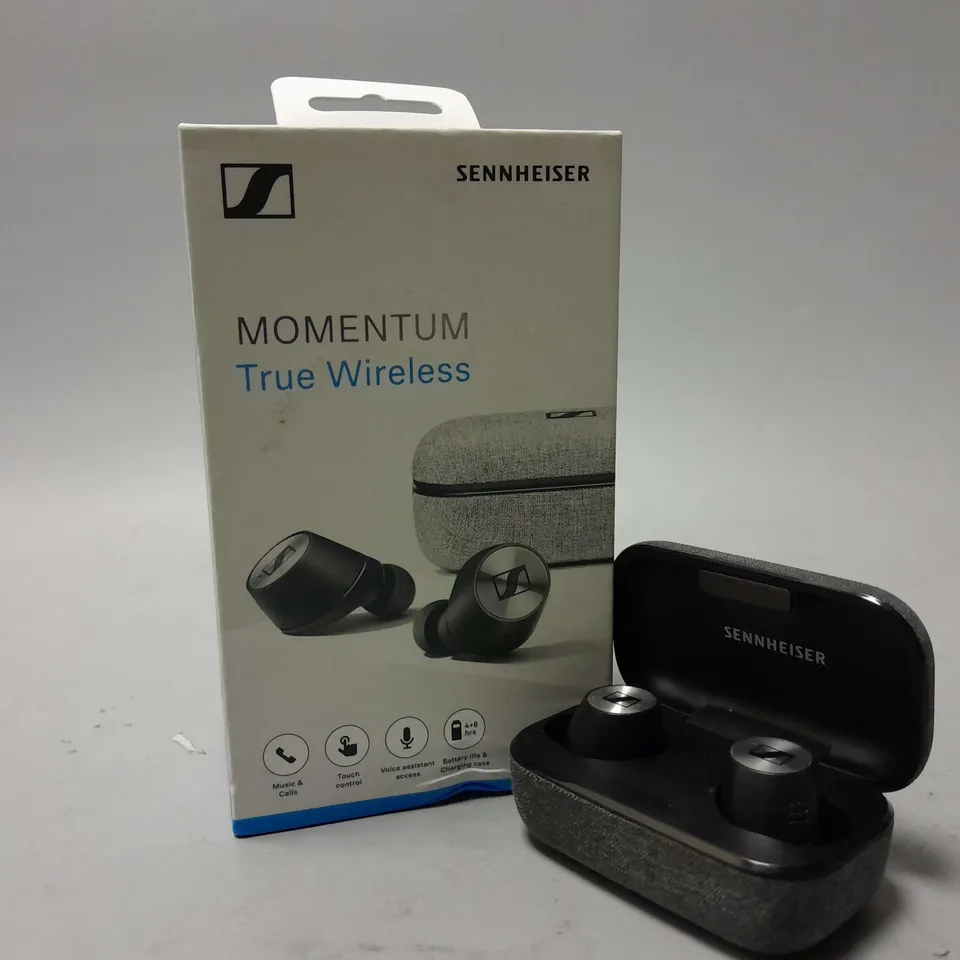 BOXED SENNHEISER MOMENTUM TRUE WIRELESS EARBUDS