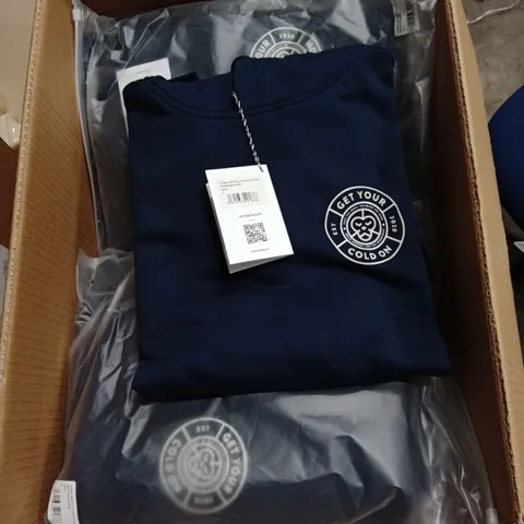 BRAND NEW BRASS MONKEY UNISEX HOODIES - APPROXIMATELY 11X // NAVY // BMAW24UNH06 // SIZE: S