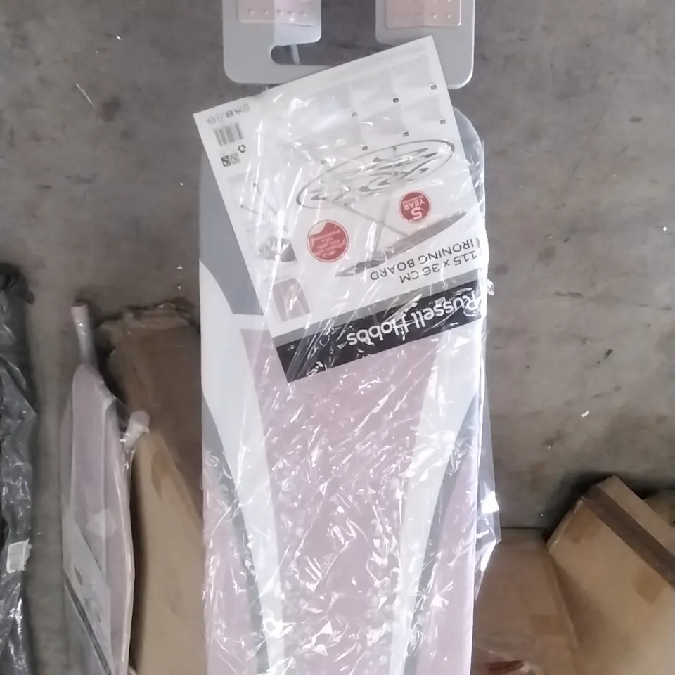 DESIGNER IRONING BOARD 115 X 36CM PINK AND GREY