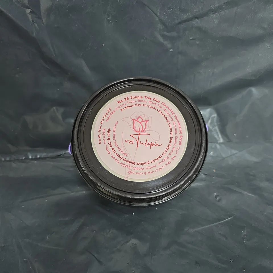 TWEAK'D BY NATURE SUPERSIZE TULIPIA TRES CHIC VOLUMIZING SCRUB