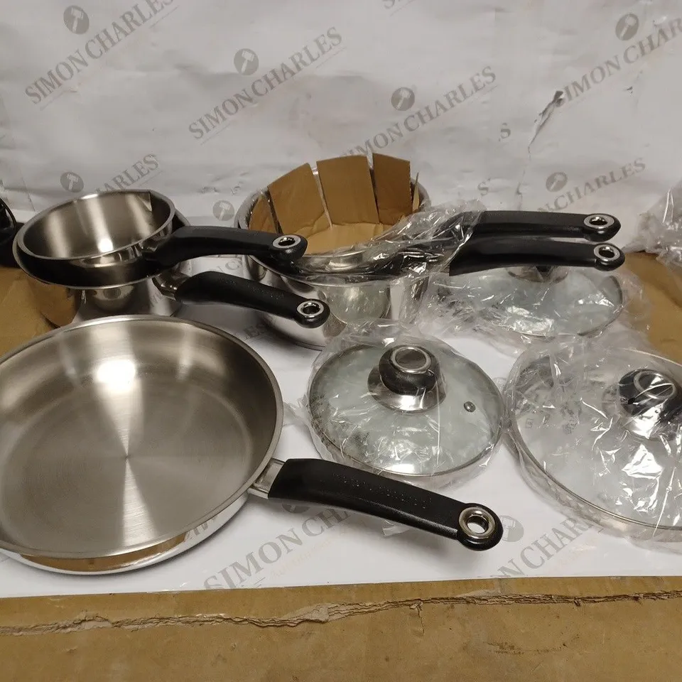 MORPHY RICHARDS EQUIP POUR AND DRAIN PAN SET 