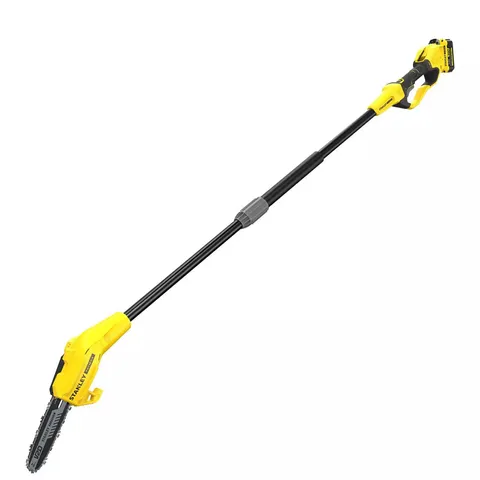 BOXED STANLEY FATMAX  18V LITHIUM ION CORDLESS POLE PRUNER 4.0AH BATTERY - COLLECTION ONLY 