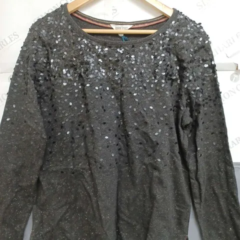 WHITE STUFF ROXY SEQUIN TOP SIZE 12