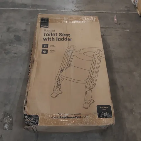 BOXED KEPLIN TODDLER TOILET SEAT WITH LADDER