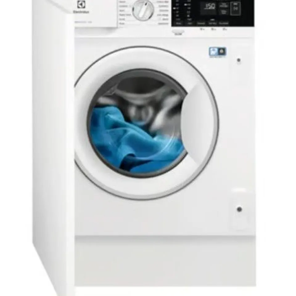 ELECTROLUX INTEGRATED WASHING MACHINE 7KG 1200RPM WHITE MODEL E772F402BI RRP £600