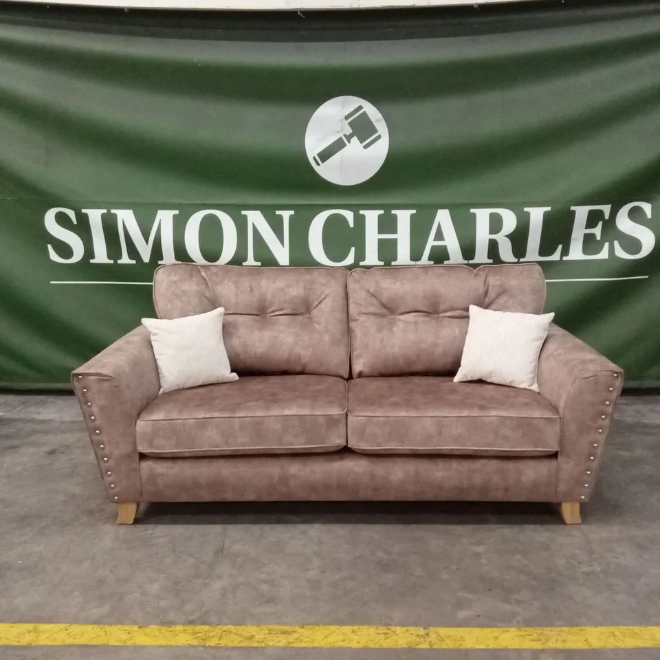 AMAYA FABRIC 3 SEATER SOFA RRP £999