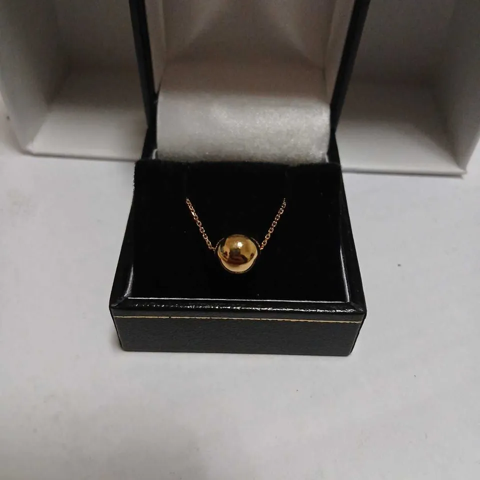 GOLD 9CT BALL BEAD BRACELET 0.55G 