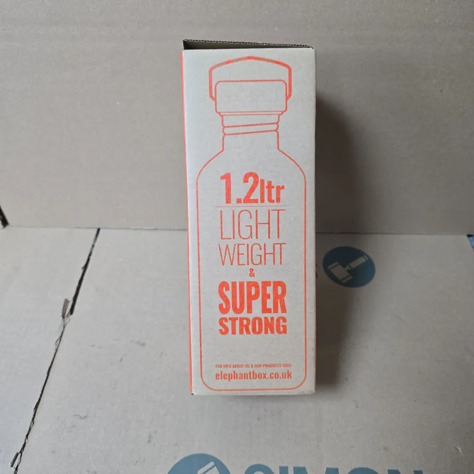 ELEPHANT BOX 1.2L STAINLESS STEEL WATER BOTTLE – LIGHT WEIGHT & SUPER STRONG