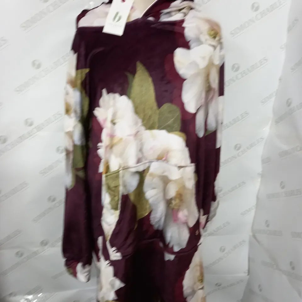 TED BAKER OVERSIZED HOODIE - S/M