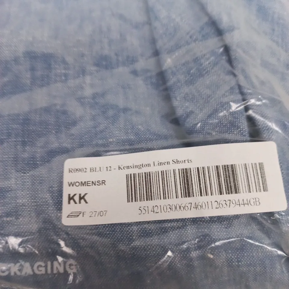 BODEN KENSINGTON LINEN SHORTS – SIZE 12