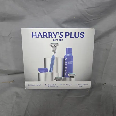BOXED HARRY'S PLUS GIFTSET