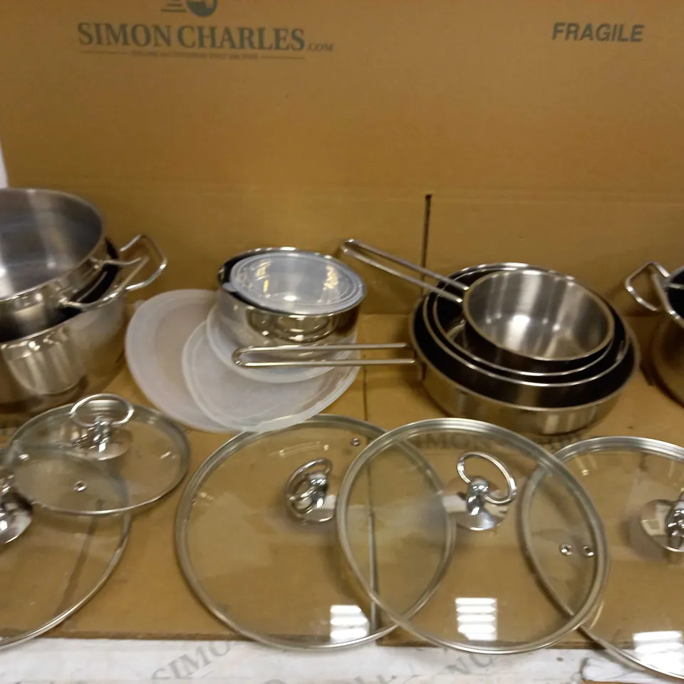 KARCHER JASMIN COOKWARE SET WITH PAN