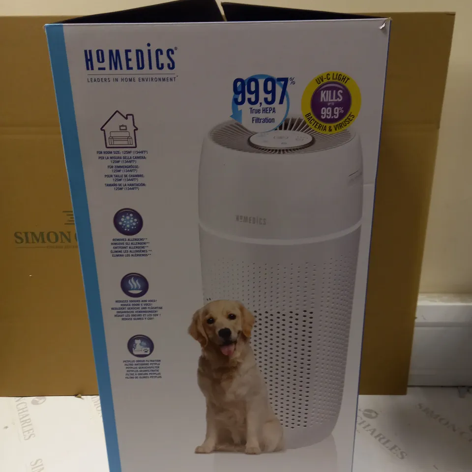 HOMEDICS TOTAL CLEAN PETPLUS AIR PURIFIER