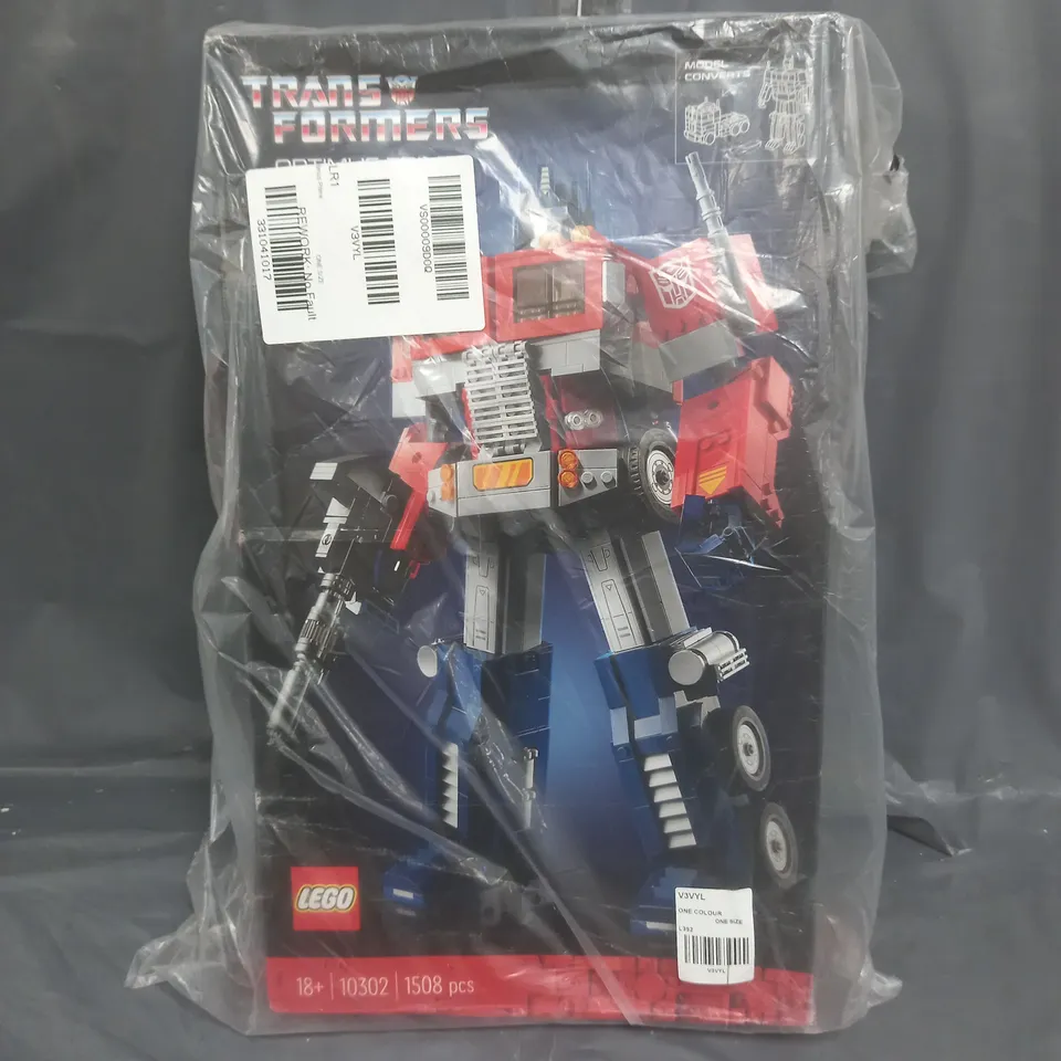 BOXED LEGO TRANSFORMERS OPTIMUS PRIME 10302 RRP £149