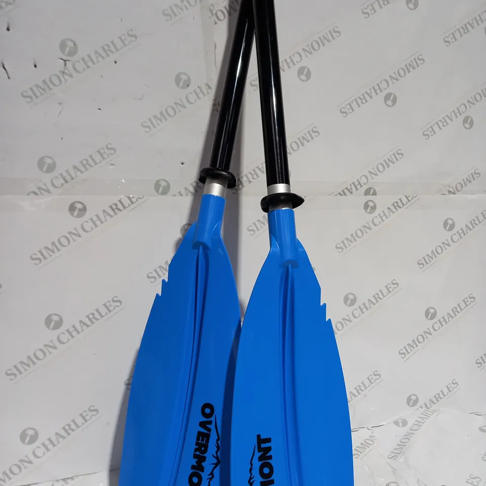 OVERMONT KAYAK PADDLE OAR ALUMINUM ALLOY ADJUSTABLE