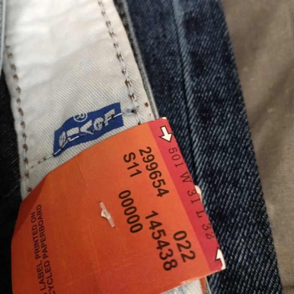 LEVI'S JEANS – BLUE DENIM, UK 31 (W31/L34), MEN'S