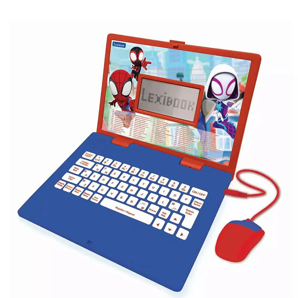 SPIDERMAN SPIDEY AND HIS AMAZING FRIENDS BILINGUAL EDUCATIONAL LAPTOP