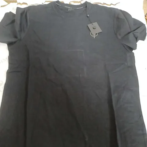 THRUDARK BLACK LOGO T-SHIRT - LARGE
