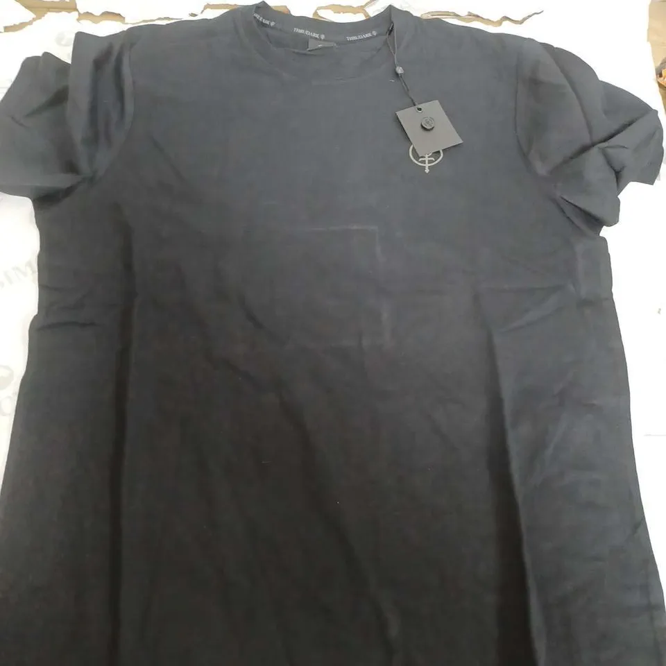 THRUDARK BLACK LOGO T-SHIRT - LARGE