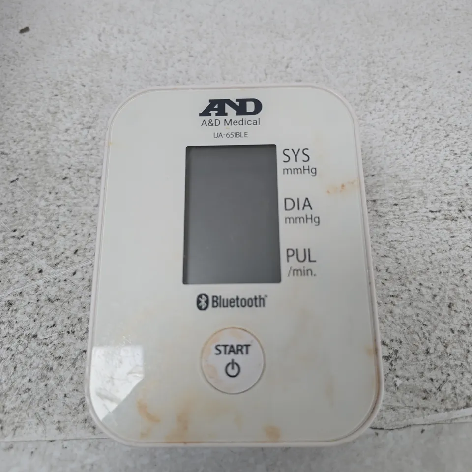A&D MEDICAL UA-651BLE DIGITAL BLOOD PRESSURE MONITOR WITH BLUETOOTH