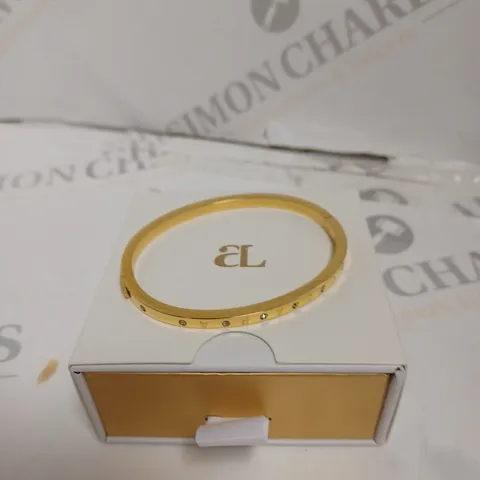 ABBOTT LYON PERSONALISED 'CLARA' CRYSTAL NAME BANGLE