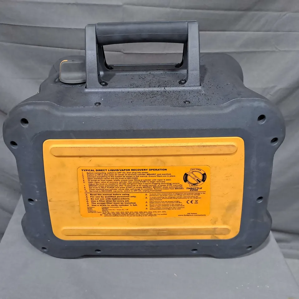 UNBOXED FIELDPIECE MR45 REFRIGERANT RECOVERY MACHINE