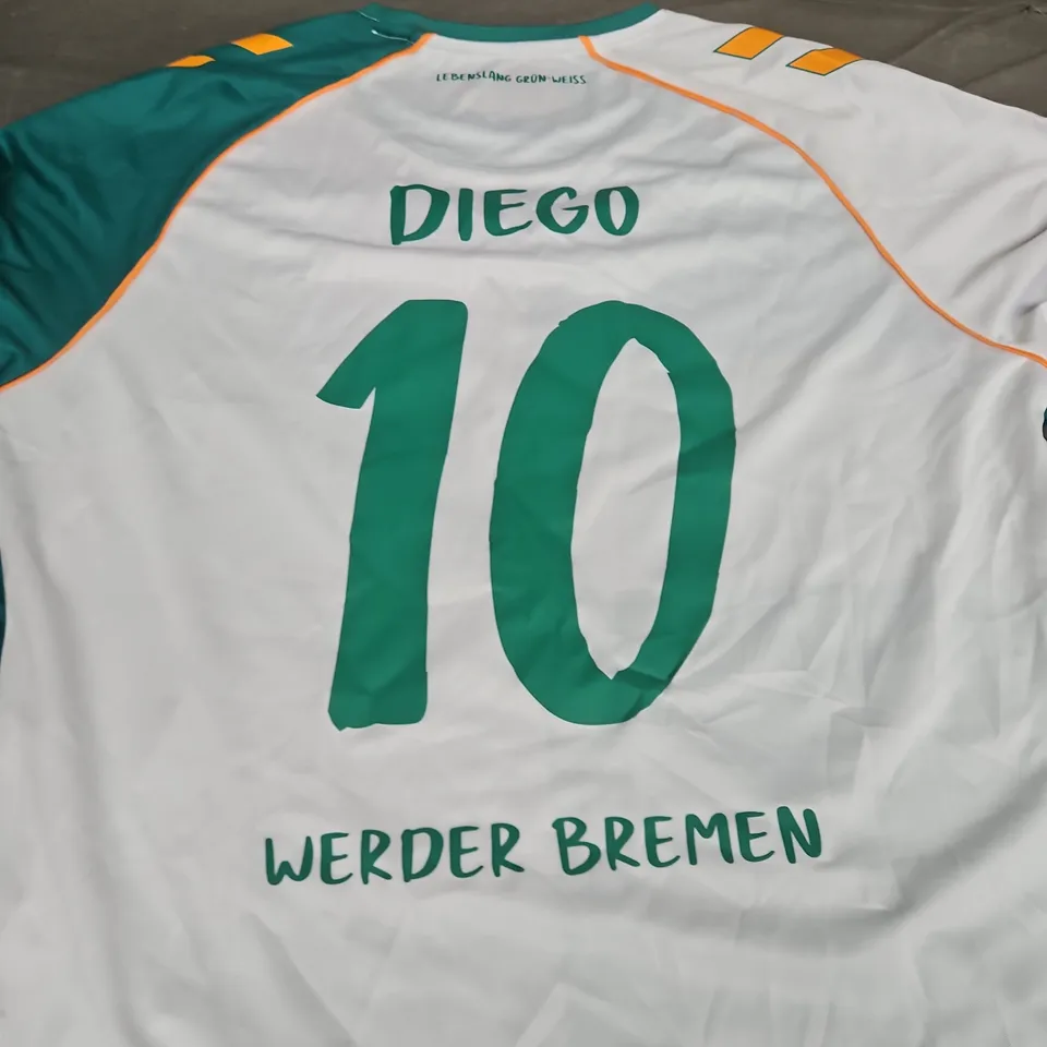 WERDER BREMEN LIMITED EDITION JERSEY - DIEGO 10 - SIZE UNSPECIFIED
