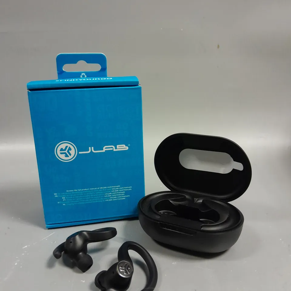 BOXED JLAB JBUDS AIR SPORT TRUE WIRELESS EARPHONES 