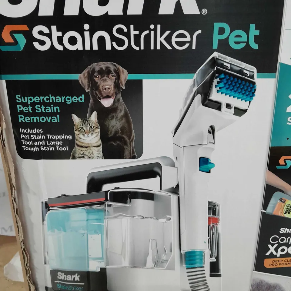 BOXED SHARK STAIN STRIKER PET SPOT CLEANER PX200UKT