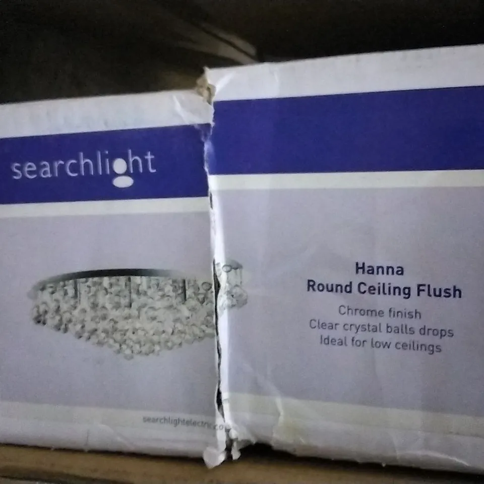 BOXED 8-LIGHT FLUSH MOUNT