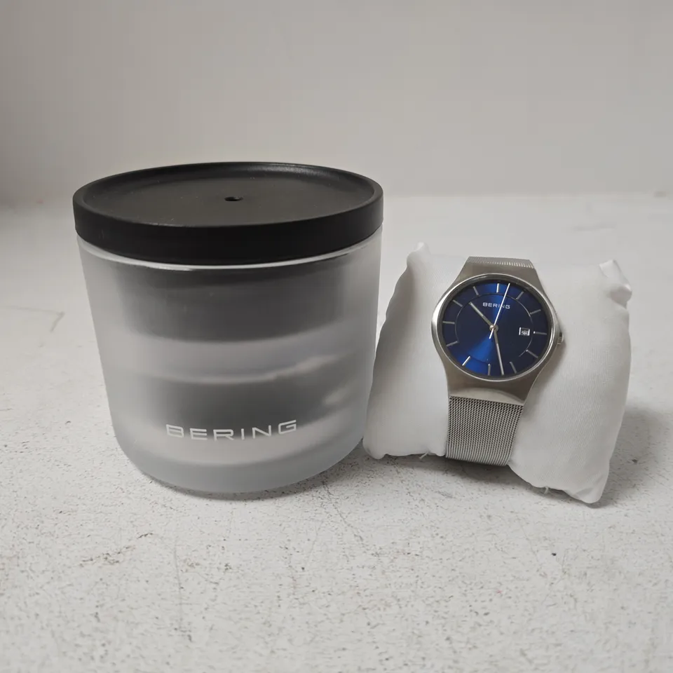 BERING 11938-003 CLASSIC MENS WATCH 38MM 3ATM